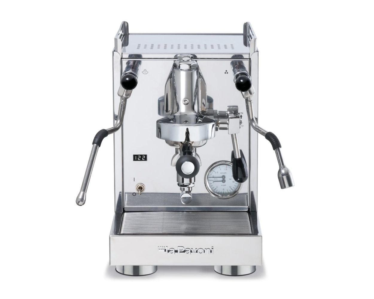 La Pavoni Cellini Mini X Stainless Steel Black Bakelite - New