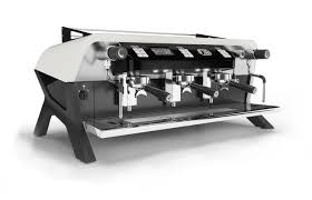 San Remo F18 3 Group Coffee Machine Matte White & Black- New