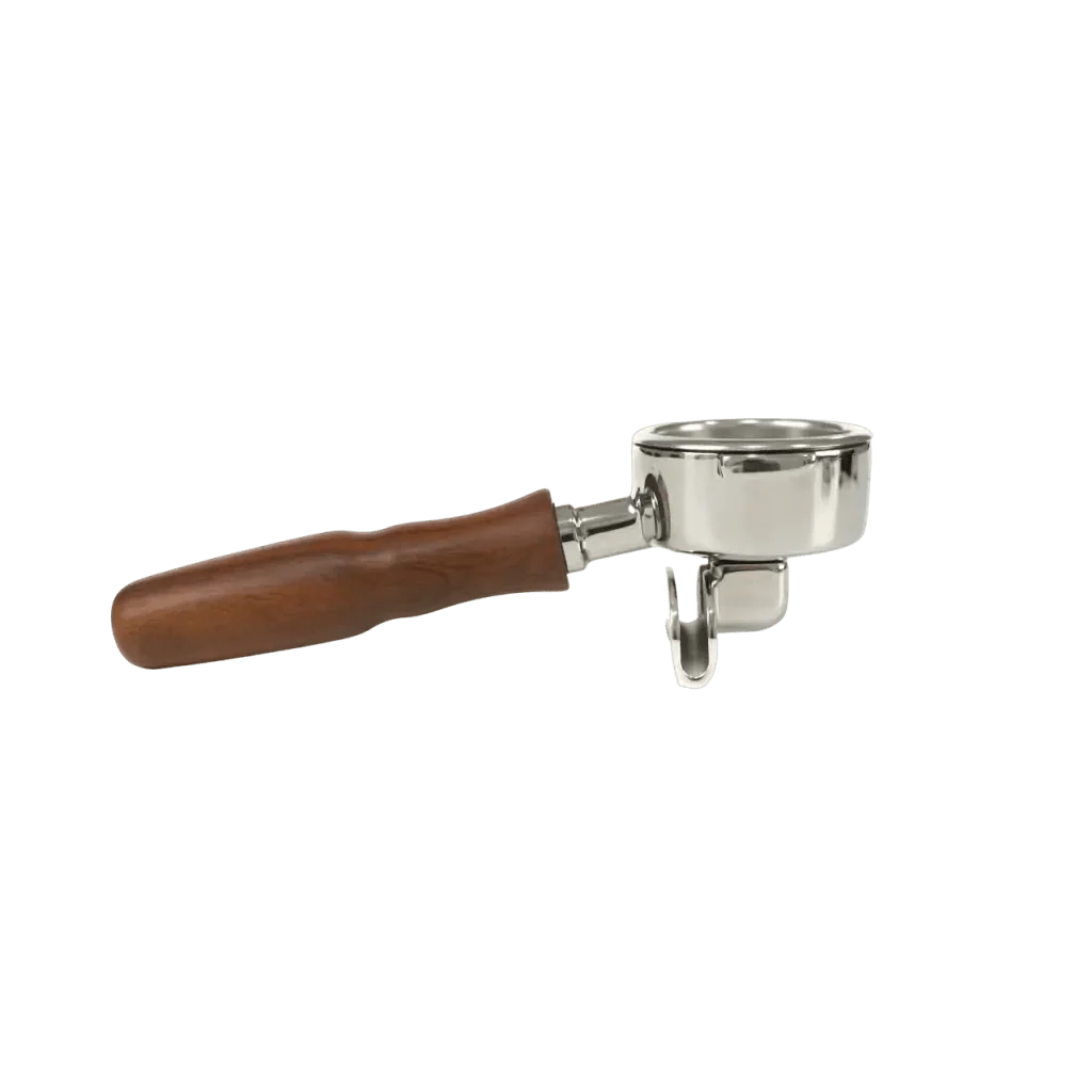 Precision Double Spout Walnut Portafilter - Australia -