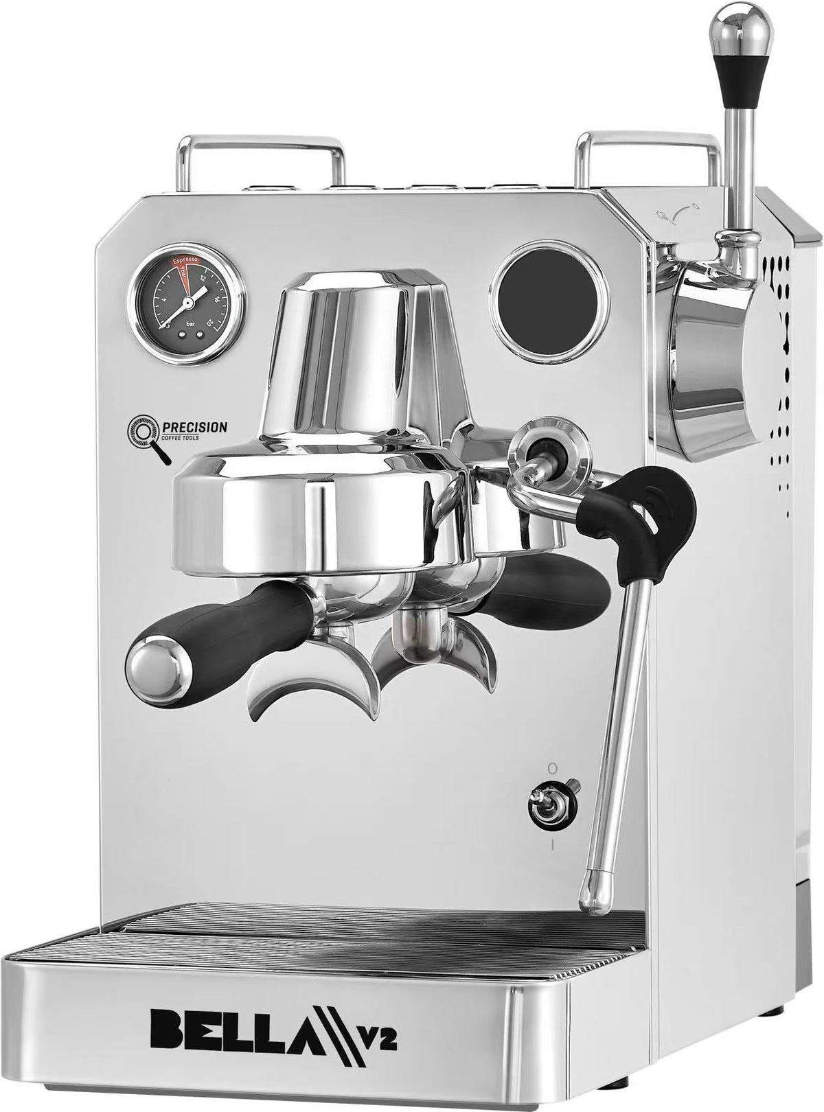 Precision Bella V2 Coffee Machine Stainless Steel