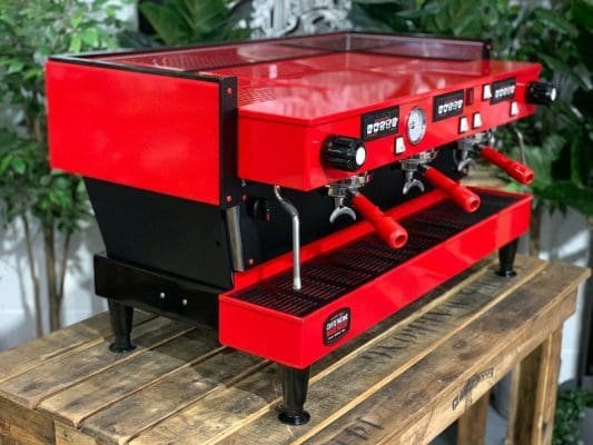 La Marzocco Linea 3 Group Red & Black