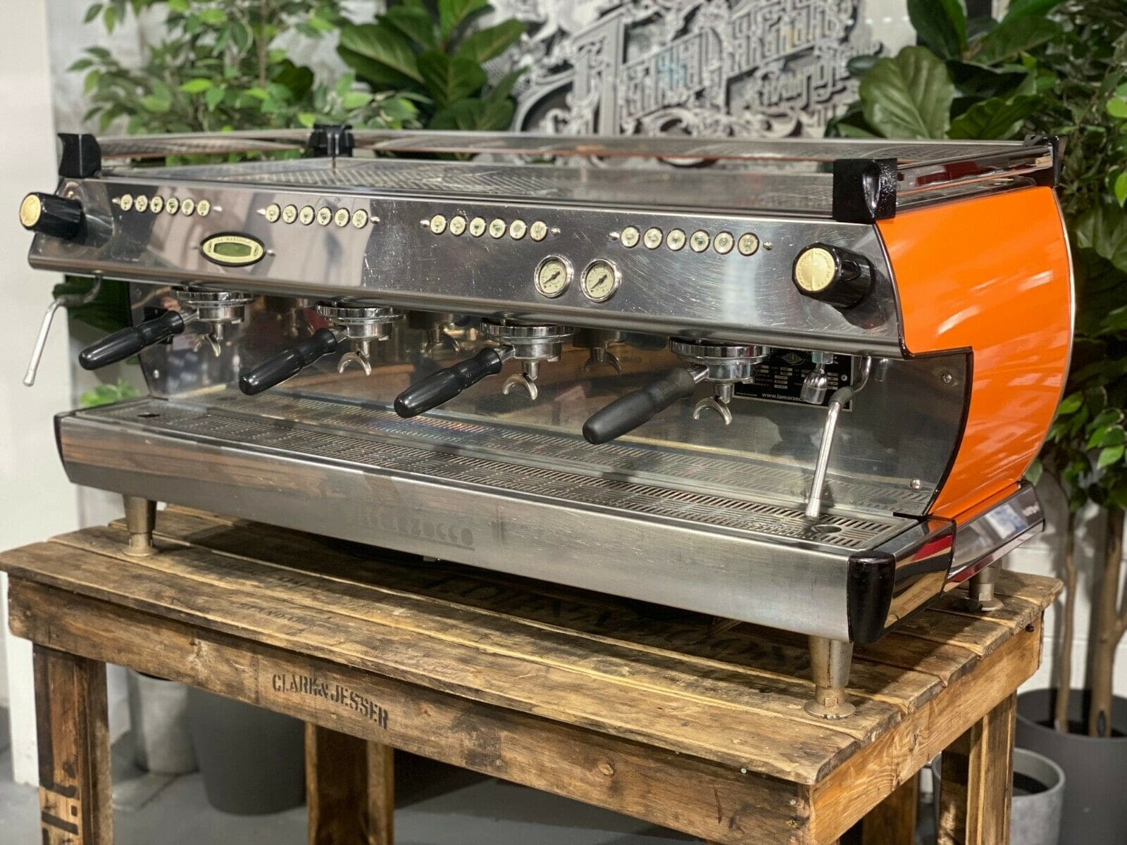 La Marzocco GB5 4 Group Orange