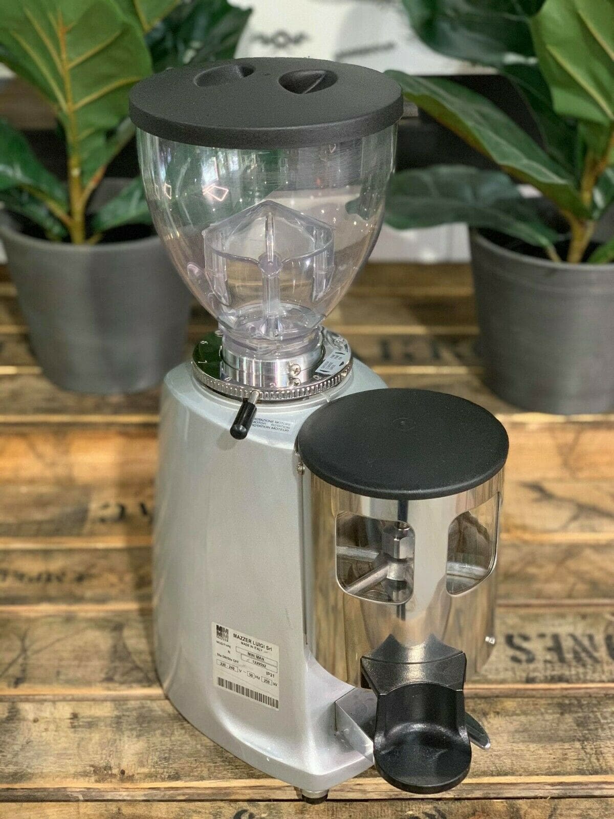 Mazzer Mini Manual Silver