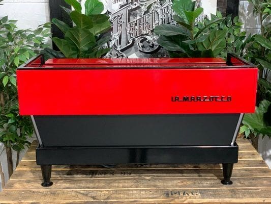 La Marzocco Linea 3 Group Red & Black