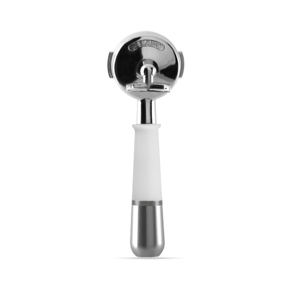 Pesado Group Handle - White & Silver