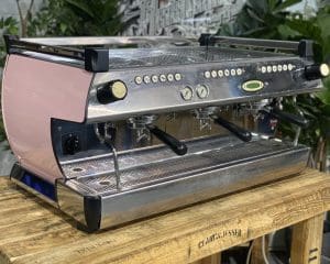 LA MARZOCCO LINEA CLASSIC 2 GROUP ESPRESSO COFFEE MACHINE PINK GIN  COMMERCIAL