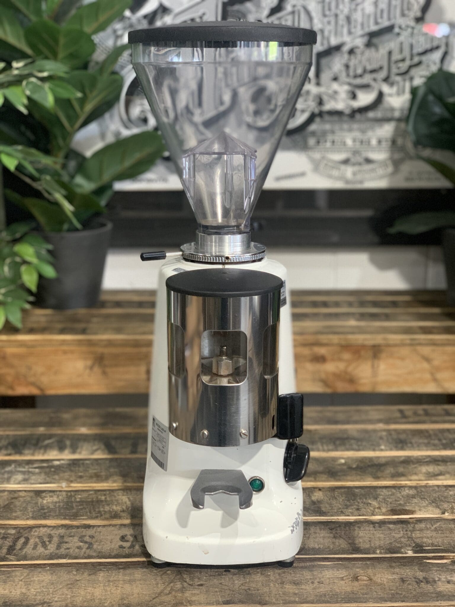 Mazzer Super Jolly Automatic White - Coffee Machine Warehouse