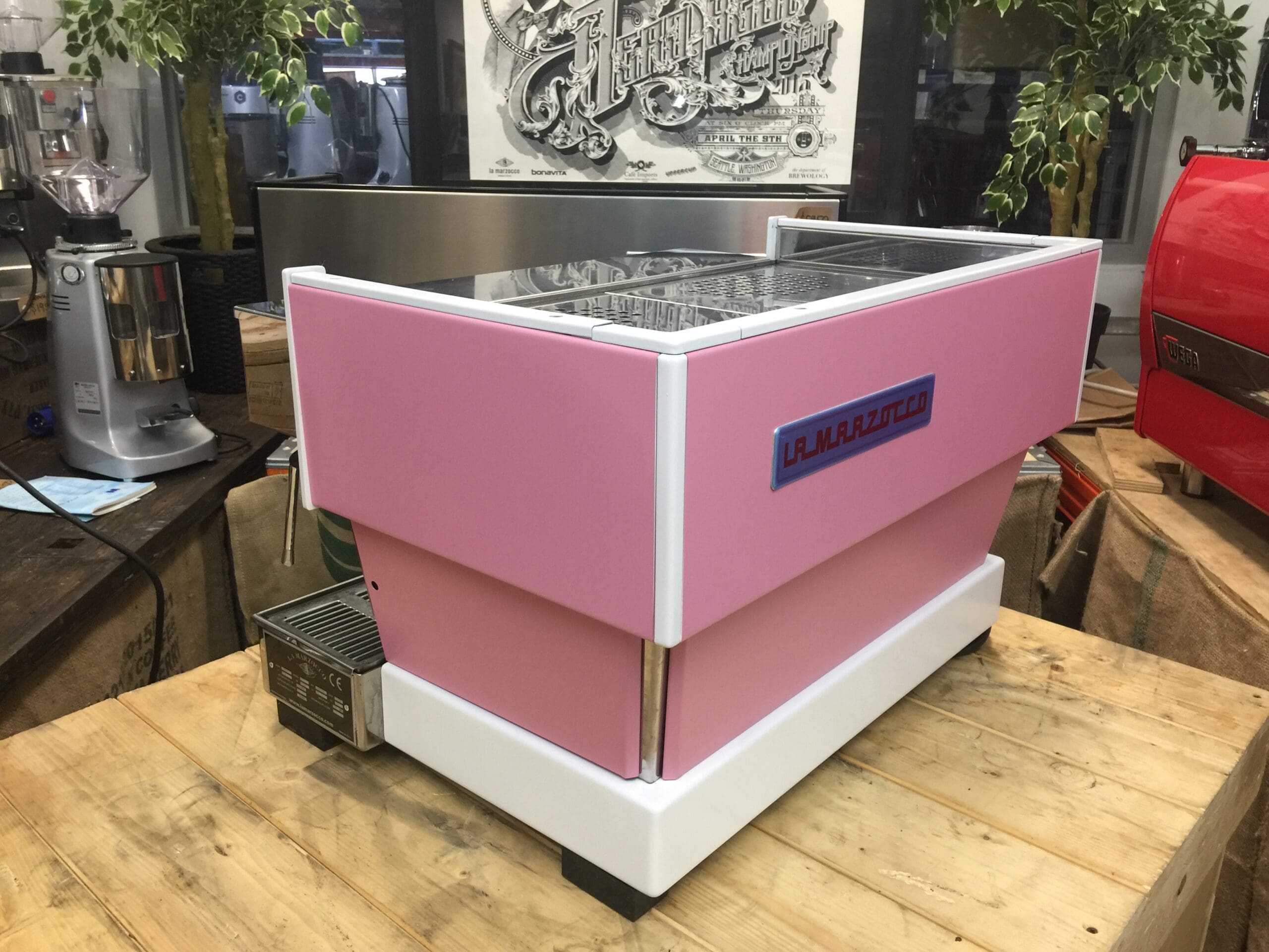 https://coffeemachinewarehouse.com.au/wp-content/uploads/2022/07/La-Marzocco-Linea-Classic-2-Group-Custom-Pink_5-scaled.jpg
