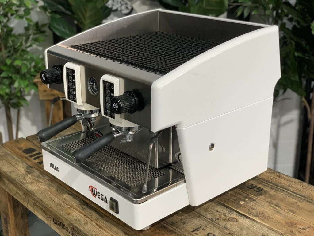 Wega Atlas Evd Compact 2 Group White Coffee Machine Warehouse