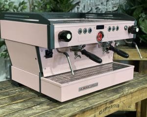 LA MARZOCCO LINEA CLASSIC 2 GROUP ESPRESSO COFFEE MACHINE PINK GIN  COMMERCIAL