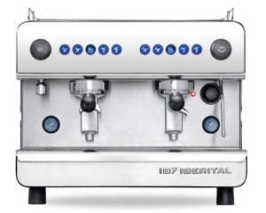 Stainless Steel Iberital Expression Pro Coffee Machine, Black