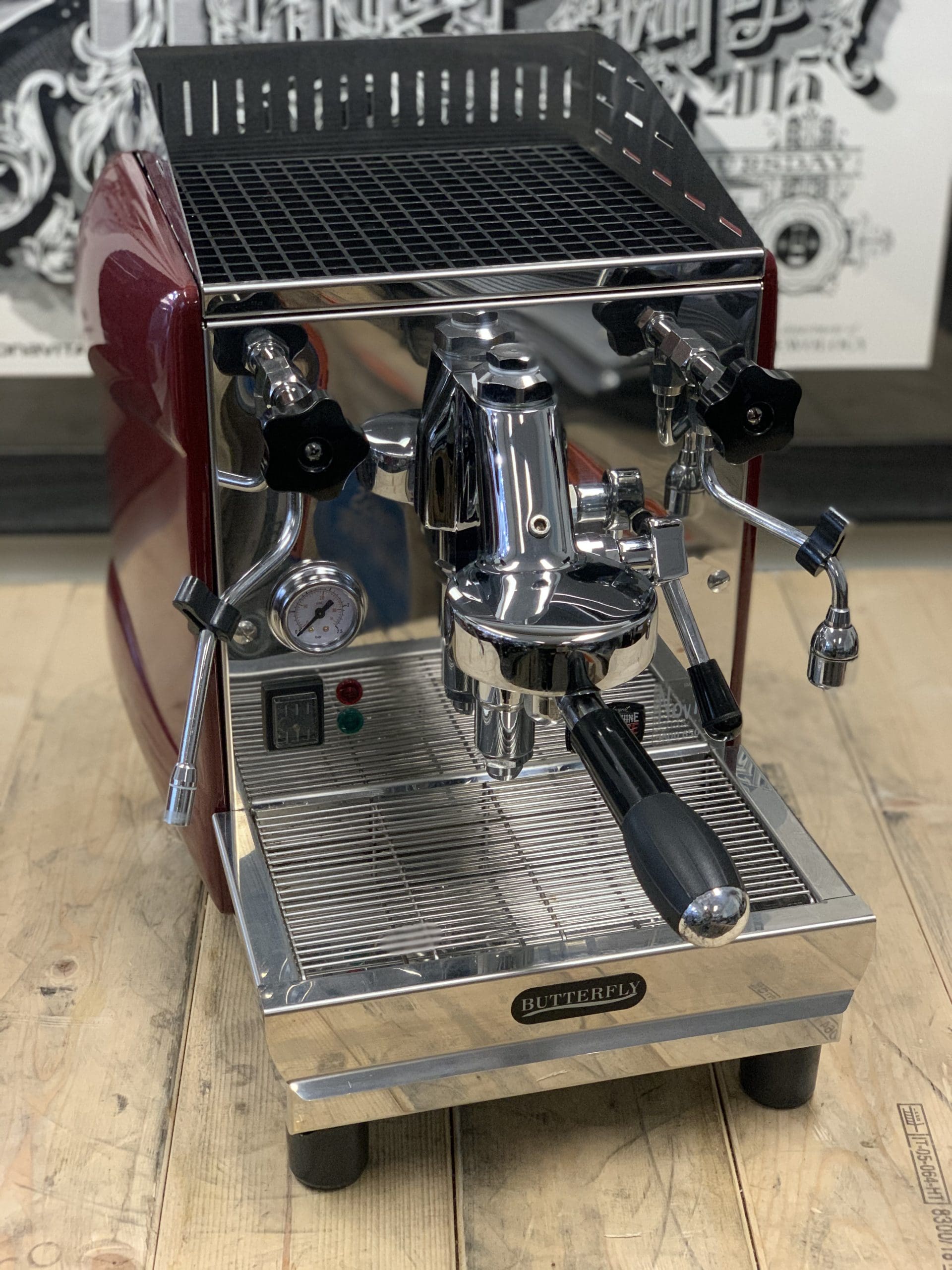 La Scala Butterfly 1 Group Red Espresso Coffee Machine - Coffee Machine  Warehouse